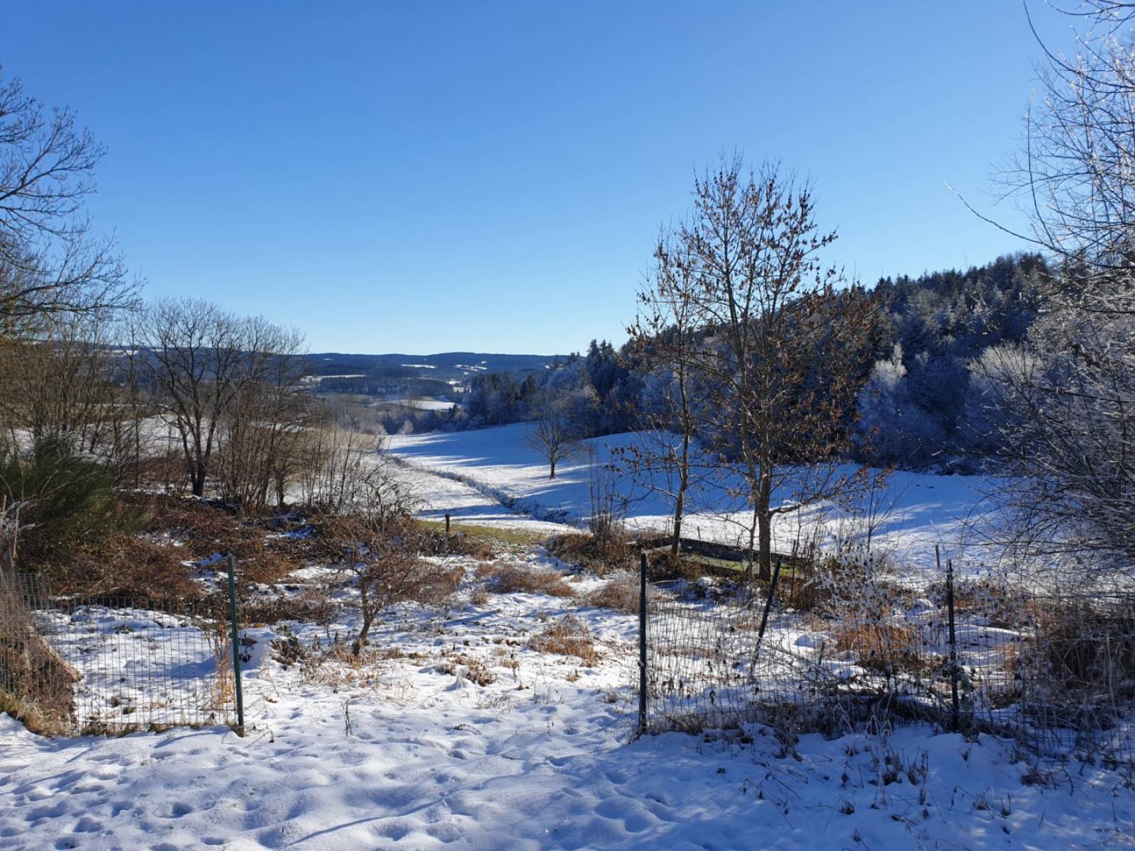 Corps de ferme en campagne de Tence