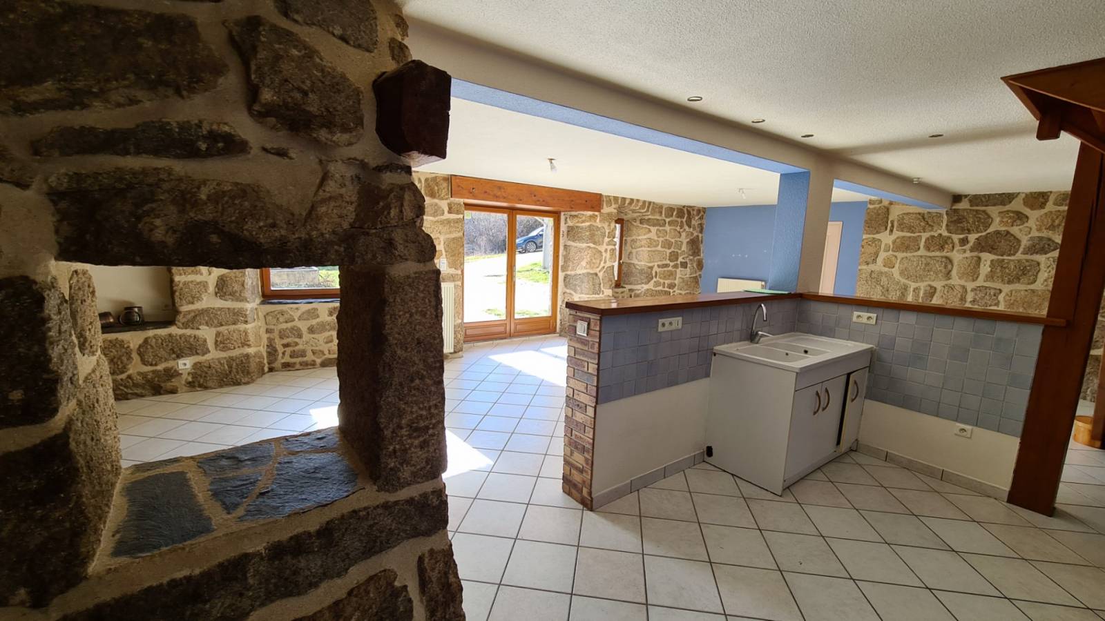 Corps de ferme en campagne de Tence