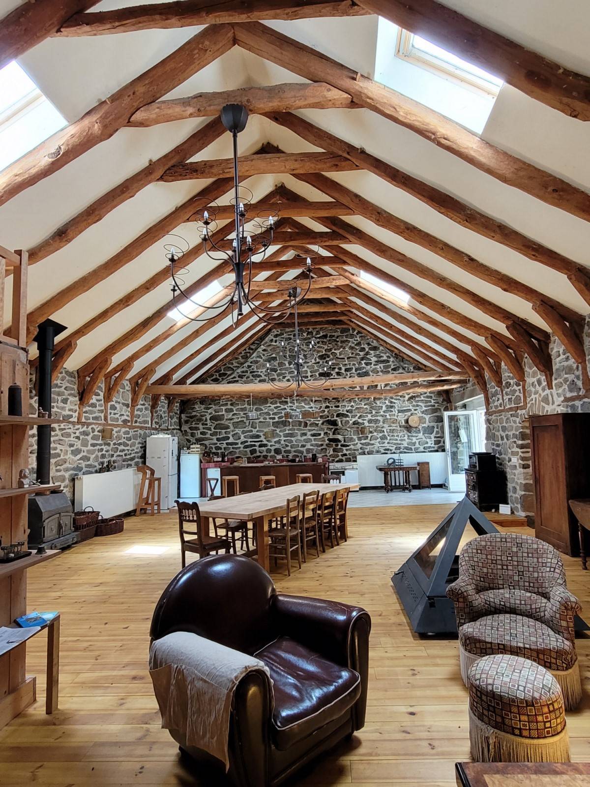 Ferme rénovée avec superbe pièce de vie sur la commune des Vastres