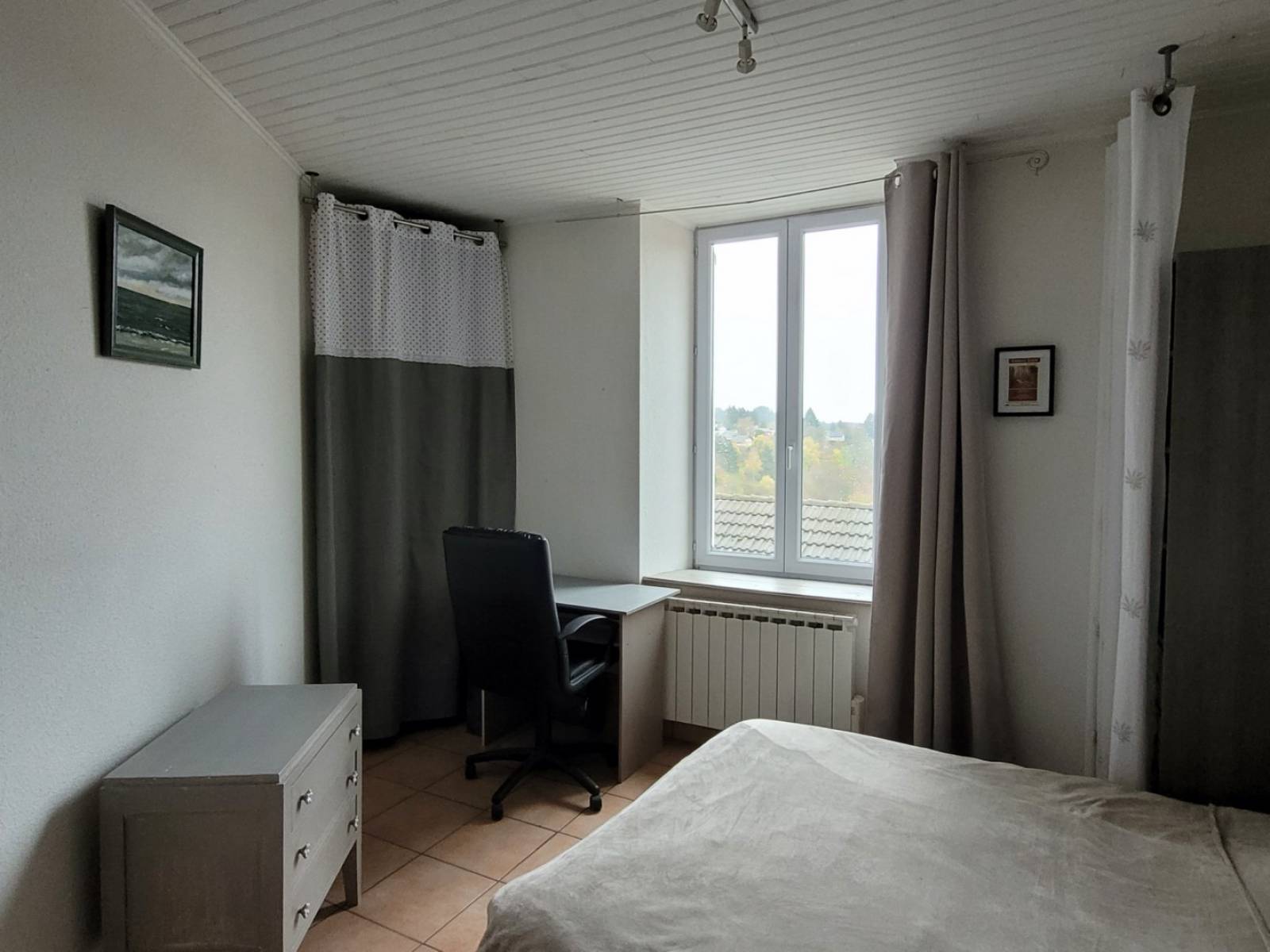 T2 à louer meublé au centre du village