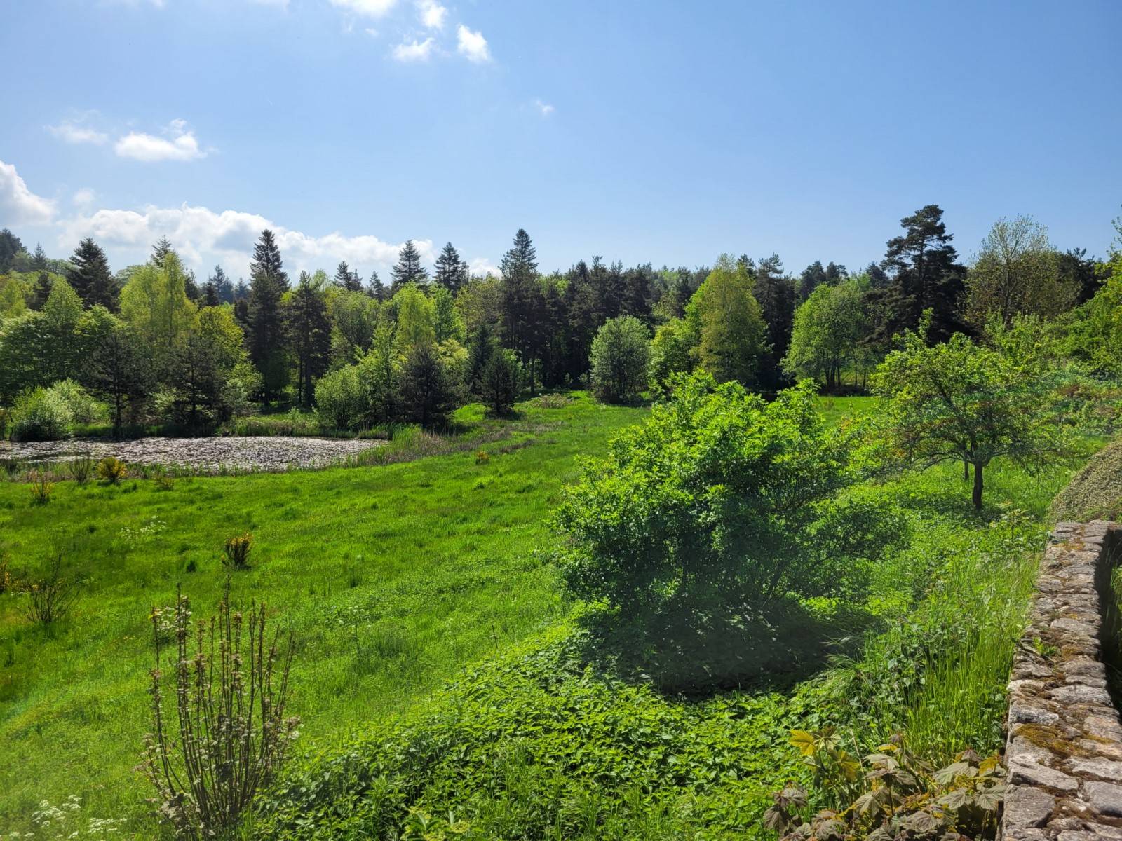 EXCEPTIONNEL ! Ferme avec plus de 13.5 hectares et étang proche du centre du village du Chambon sur Lignon