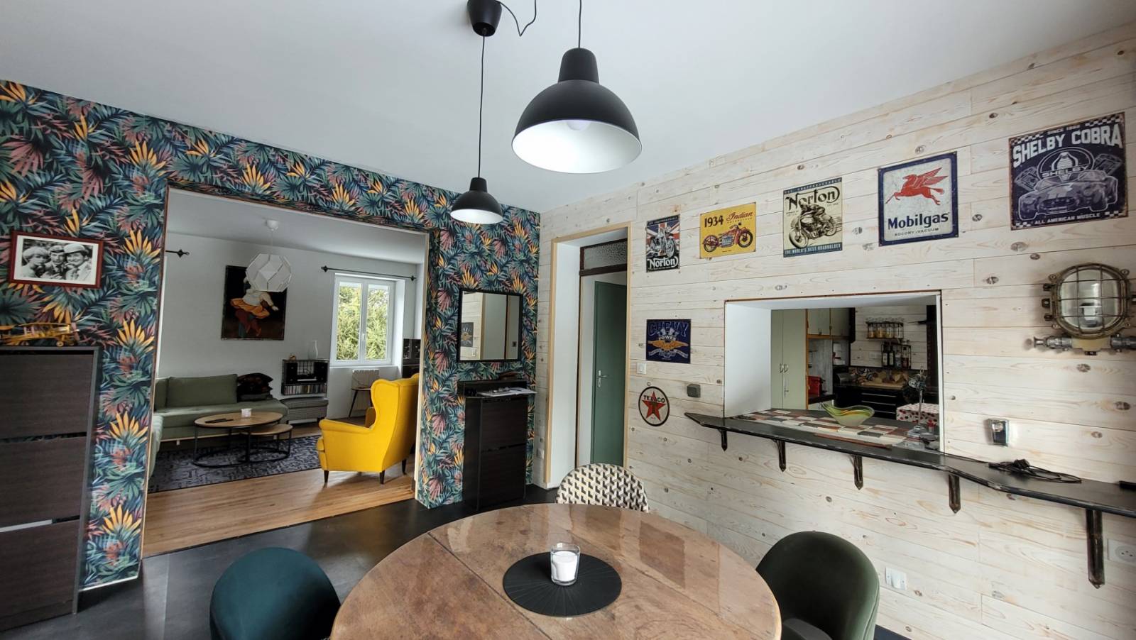 Maison des années 50 rénovée avec vue au Chambon sur Lignon