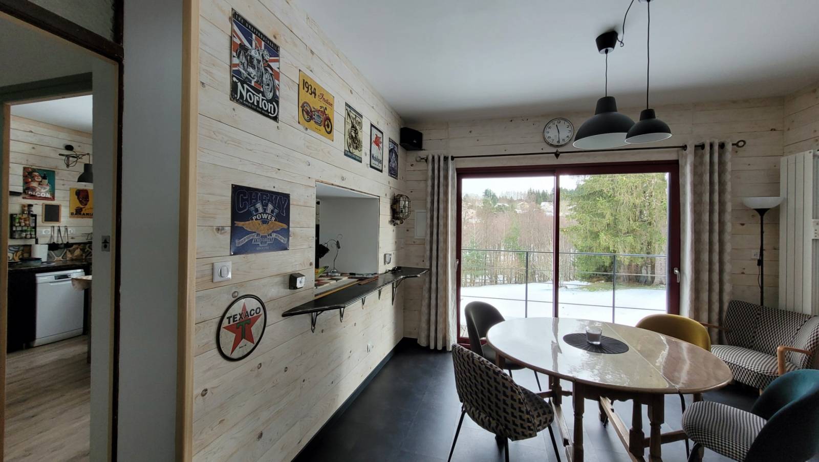 Maison des années 50 rénovée avec vue au Chambon sur Lignon