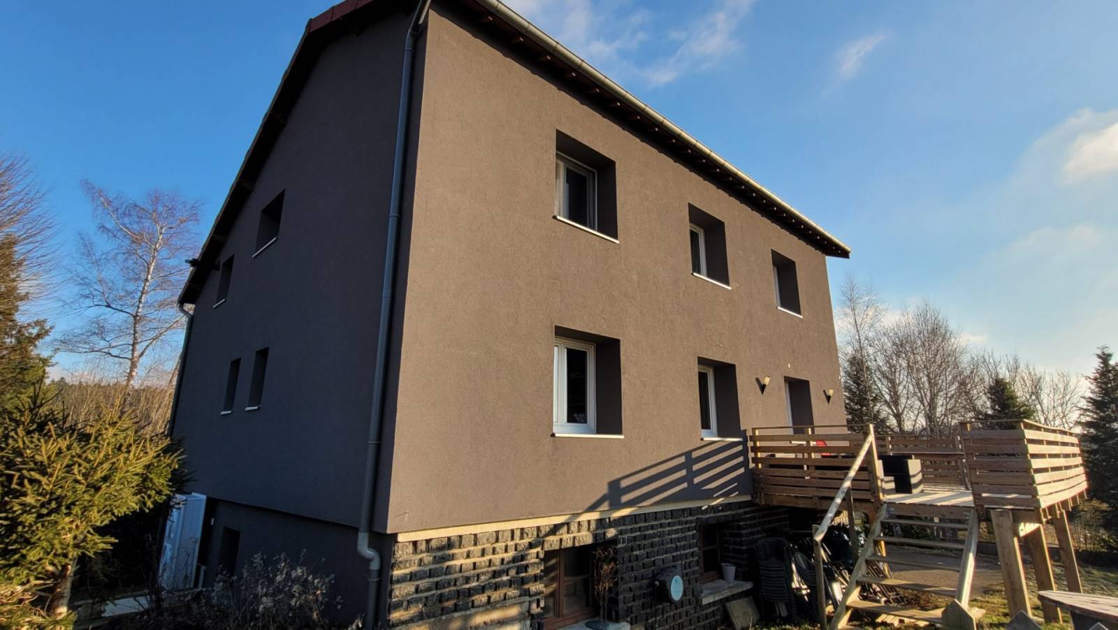 Maison sur 3 niveaux à Montfaucon en Velay