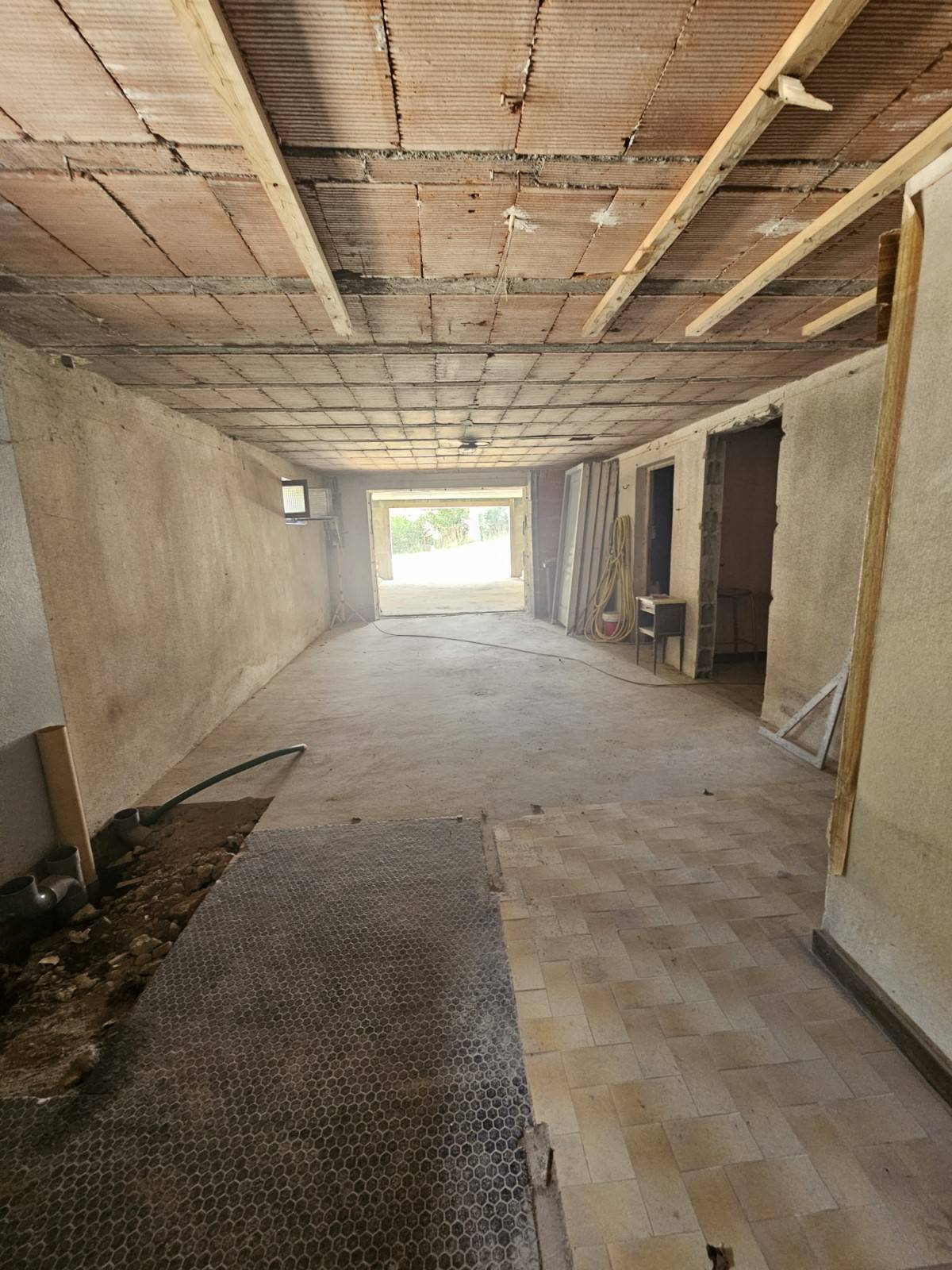 Maison en cours de finition sur le secteur de Tence