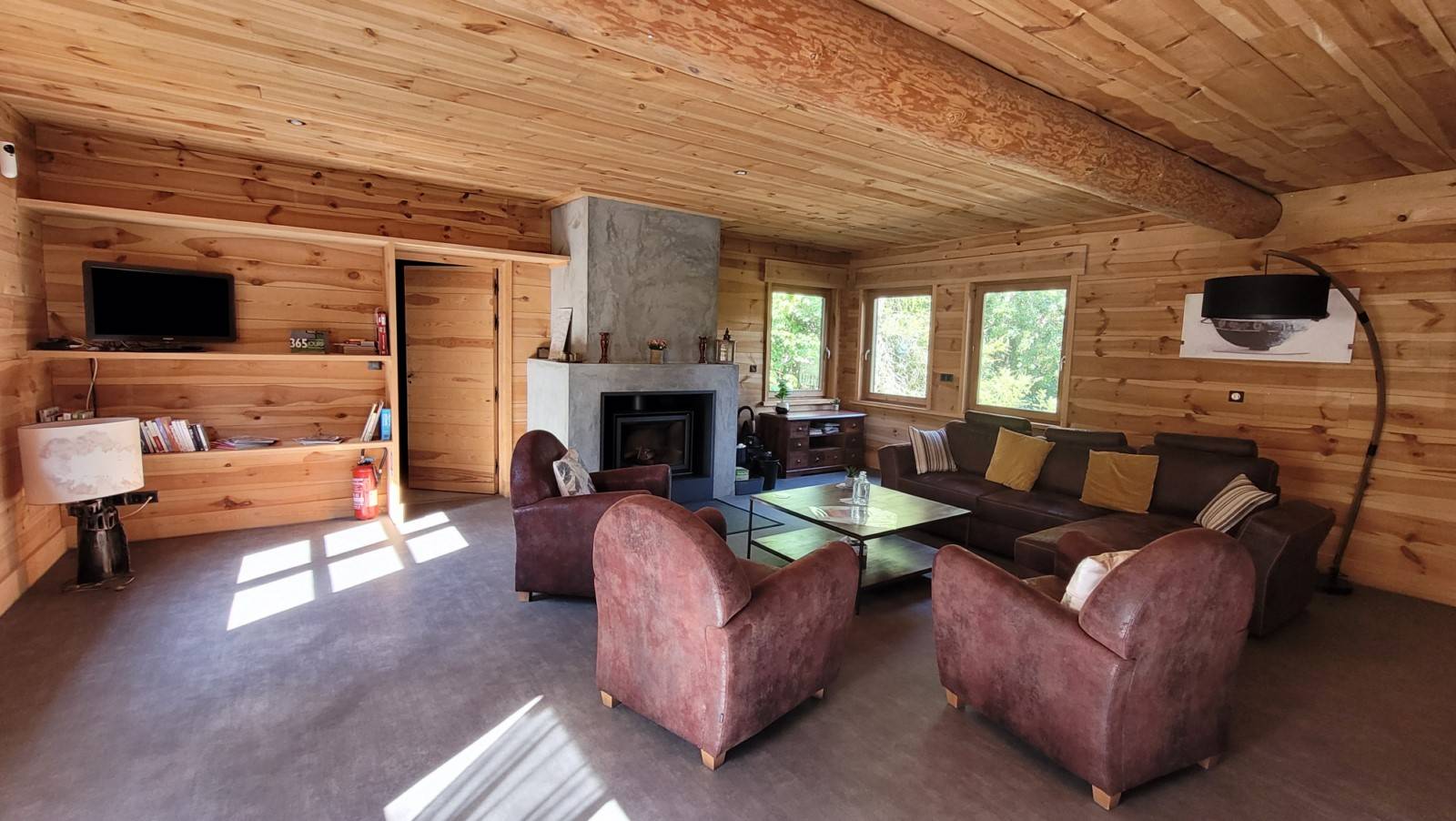 Maison ossature bois de 2007, proche village du Chambon sur Lignon, plain pied