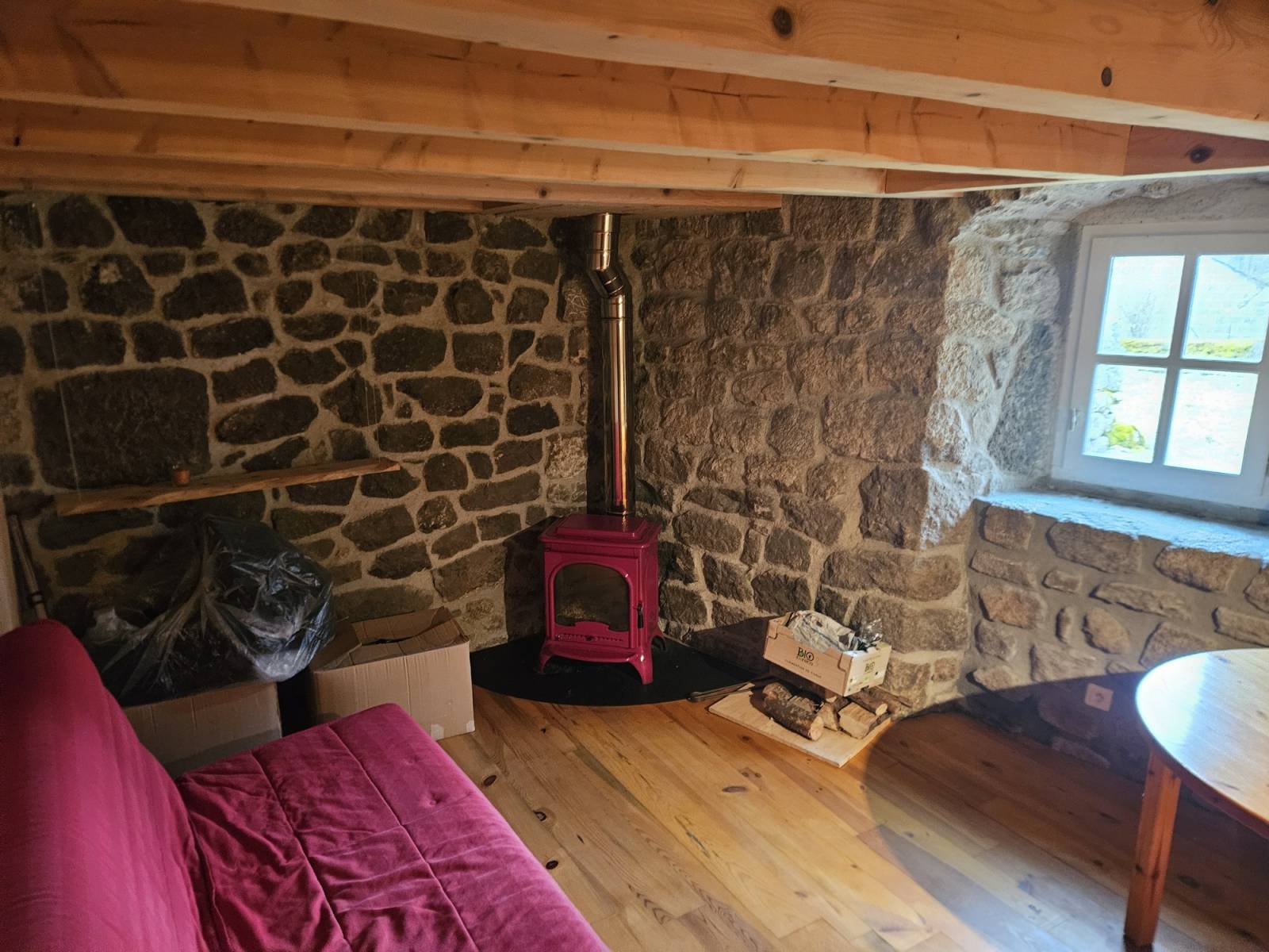 Très belle ferme rénovée en pierres Le Mazet St Voy