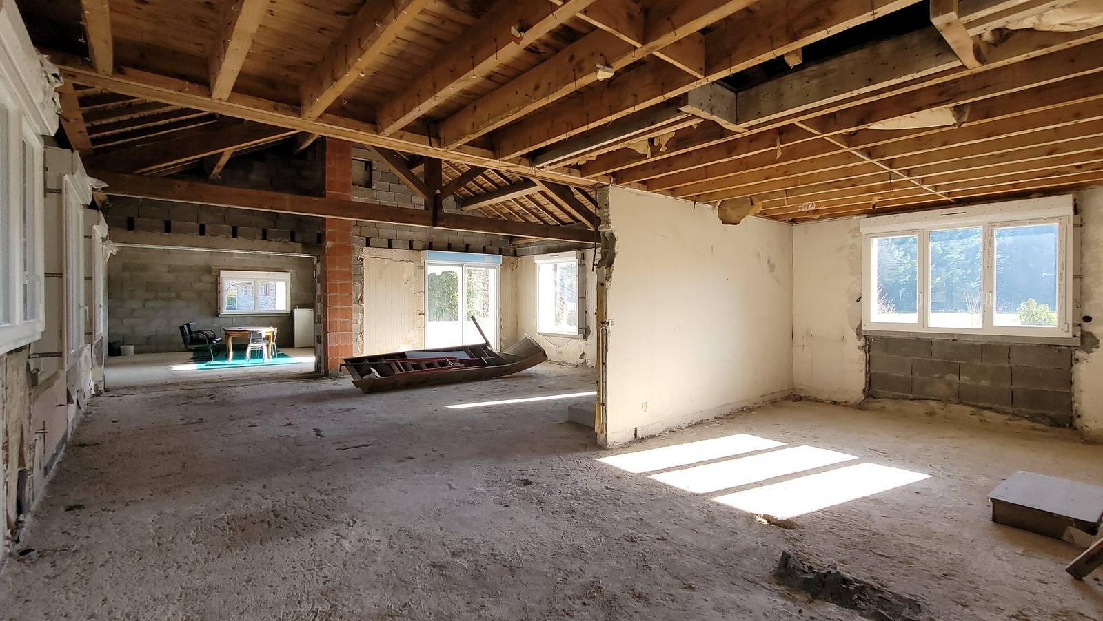 Maison en cours de finition sur le secteur de Tence