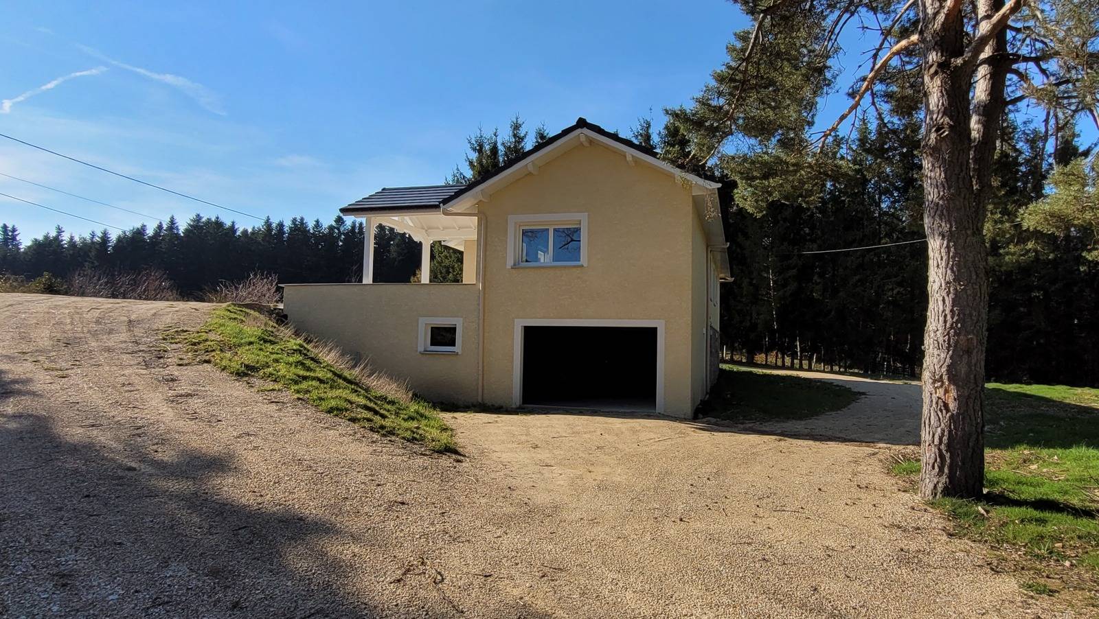 Maison en cours de finition sur le secteur de Tence