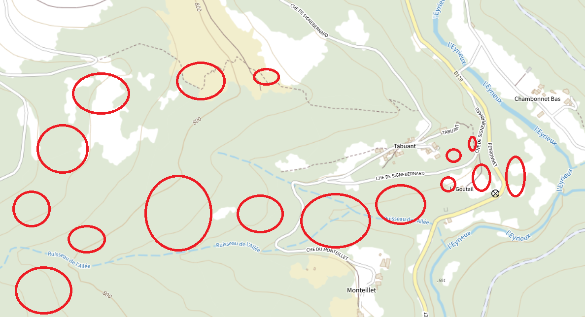 Parcelles de Bois et Foret