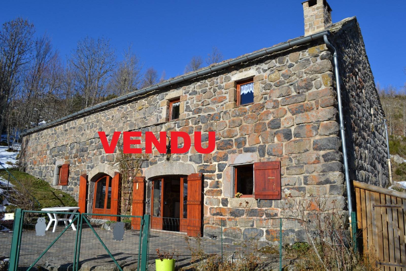 Ferme rénovée sans vis-à-vis avec vue au Mazet Saint Voy