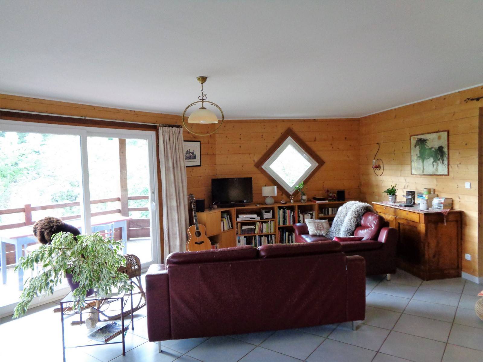 Maison Madrier avec terrain à St Martin de Valamas