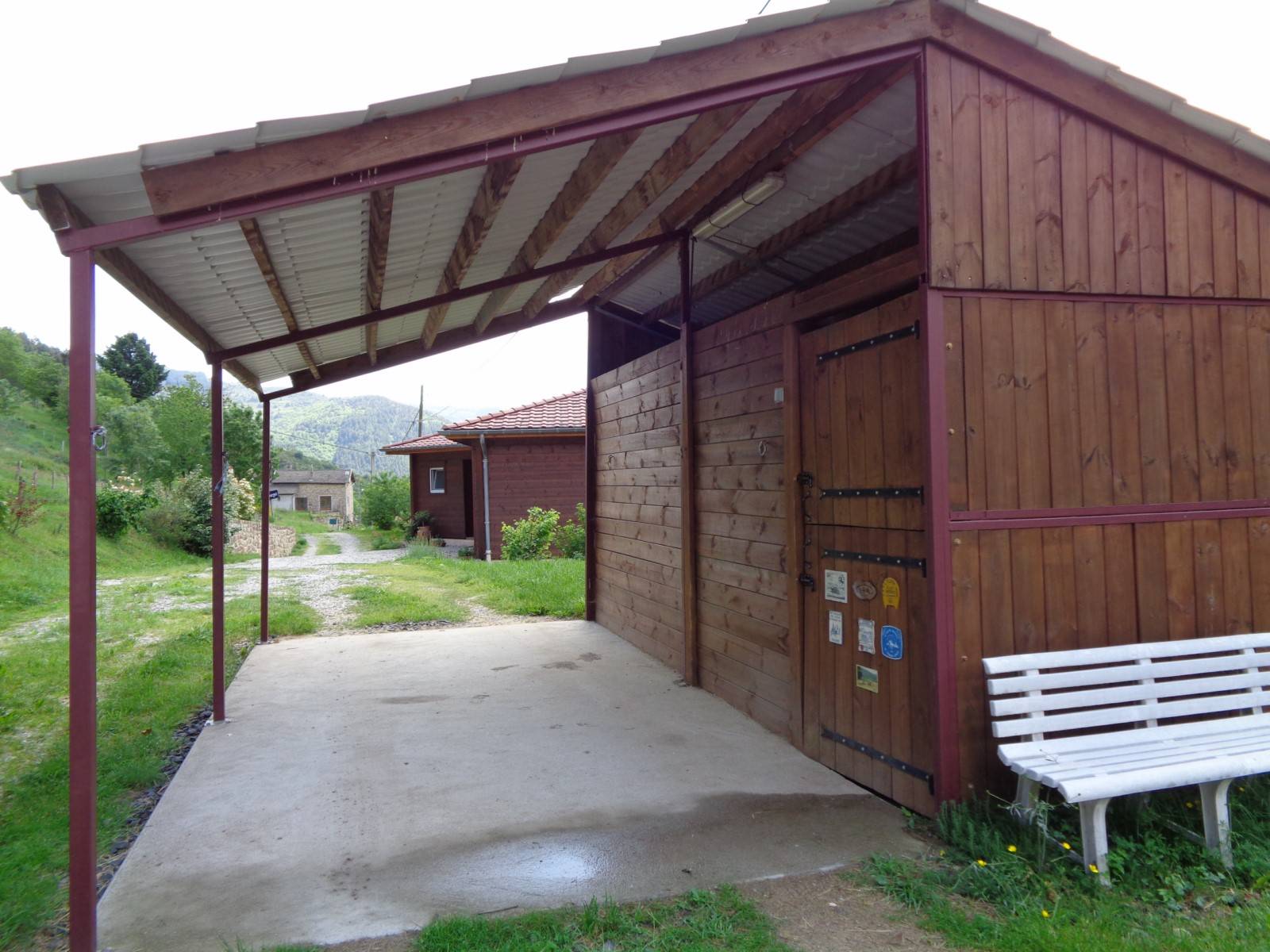 Maison Madrier avec terrain à St Martin de Valamas