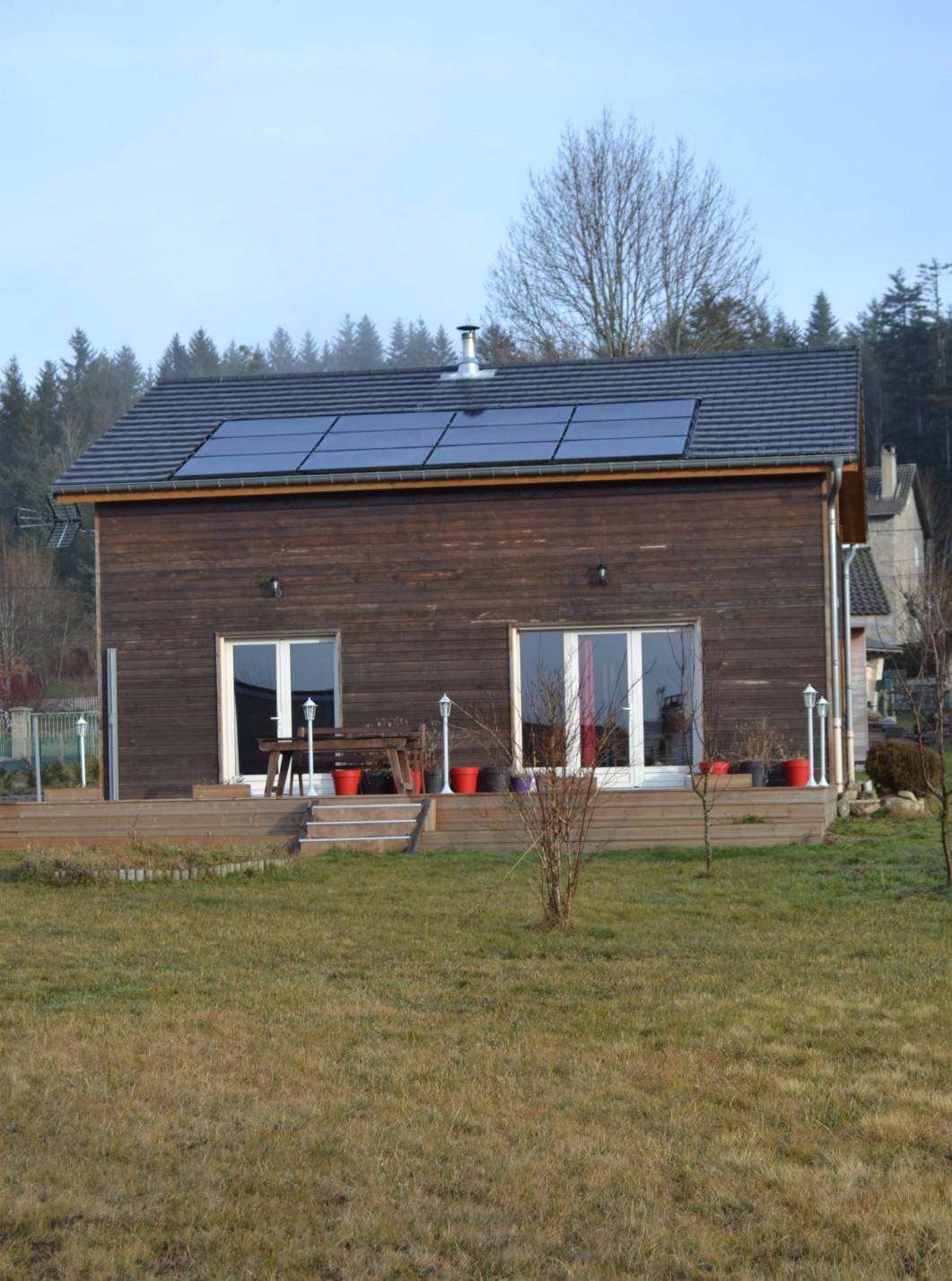 A vendre, maison ossature bois proche du centre du village du Chambon sur Lignon