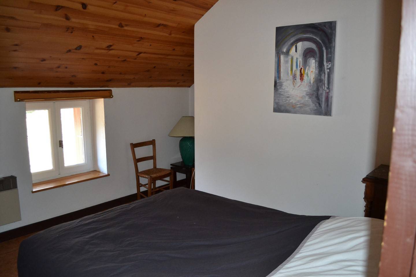 Petite maison louée meublée.