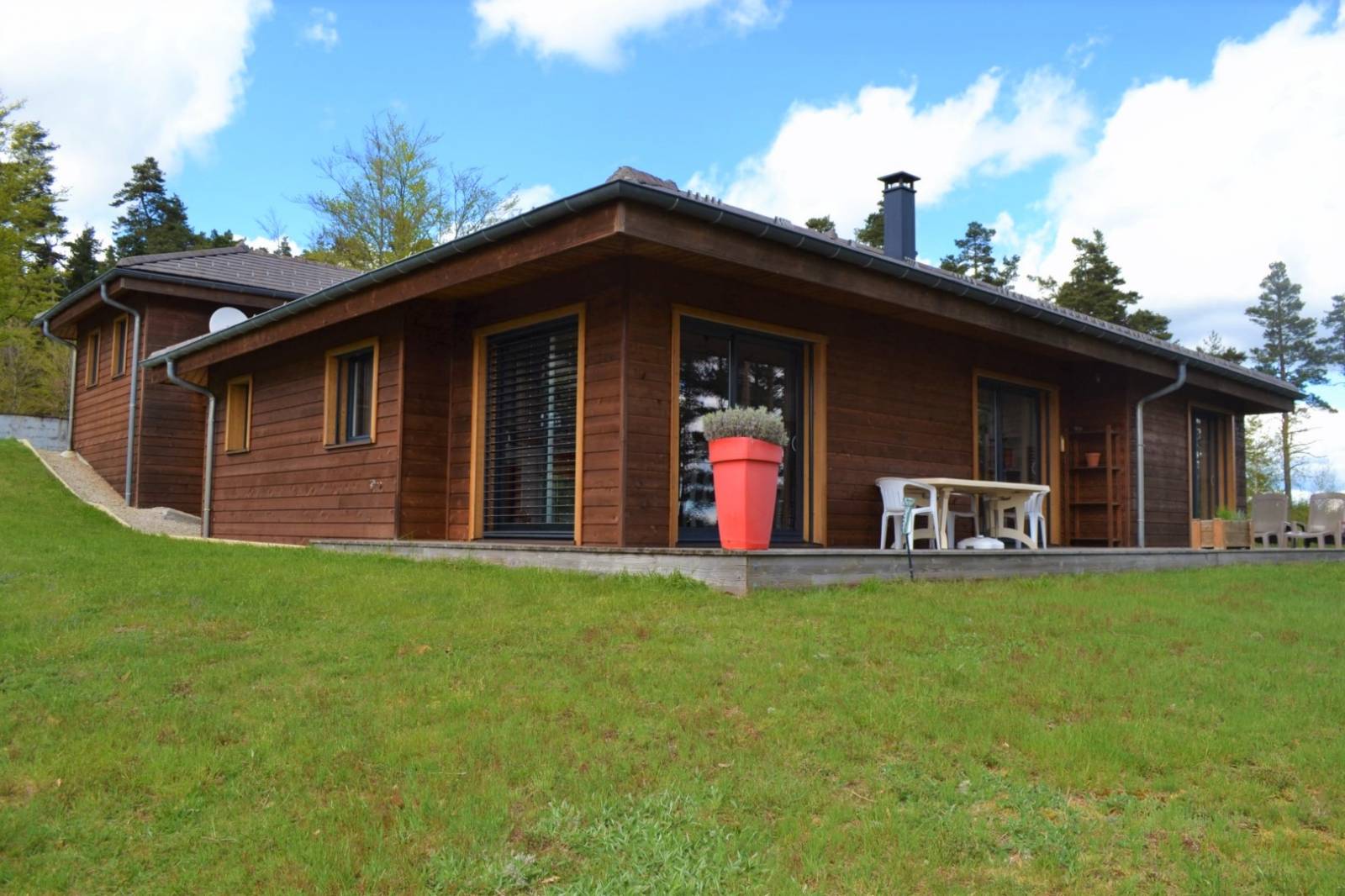 Maison ossature BOIS au golf du Chambon sur Lignon