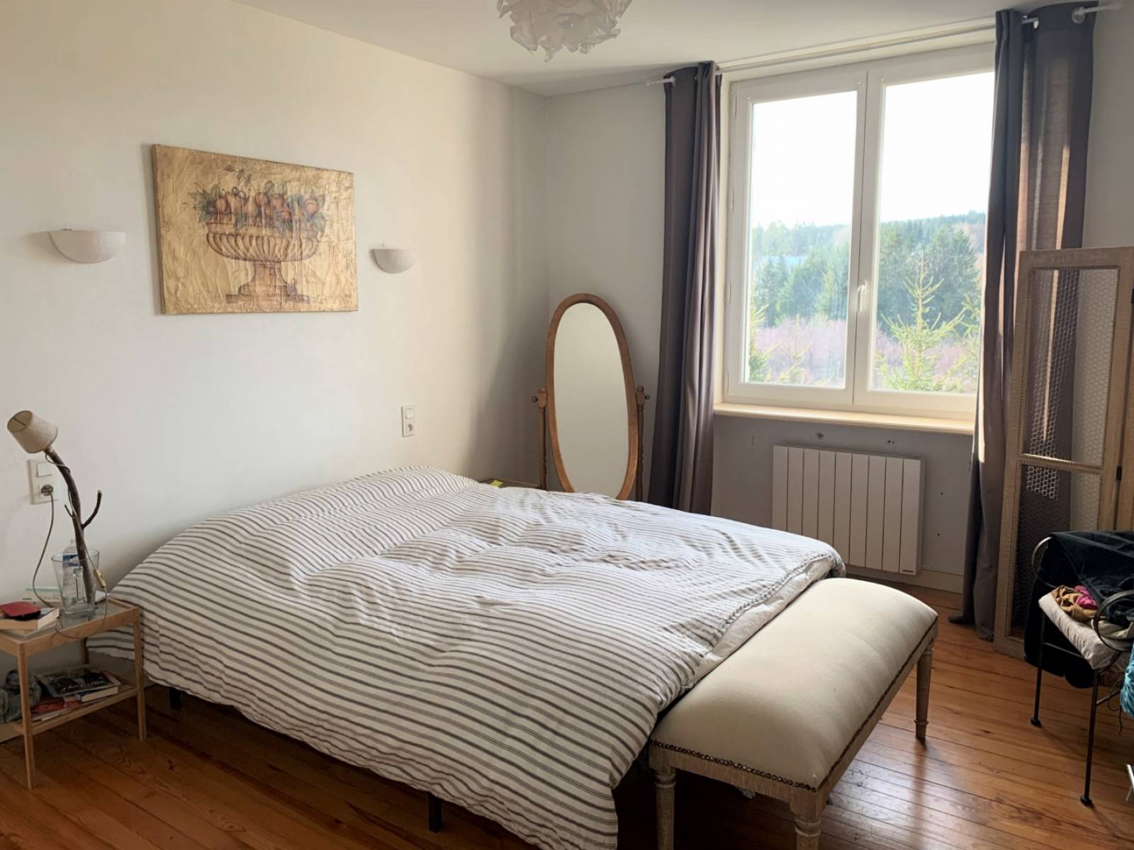 Meublé avec balcon proche centre village au Chambon sur Lignon