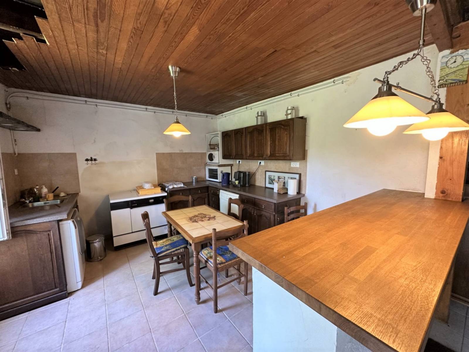 Maison mitoyenne avec jardinet en campagne de Mars