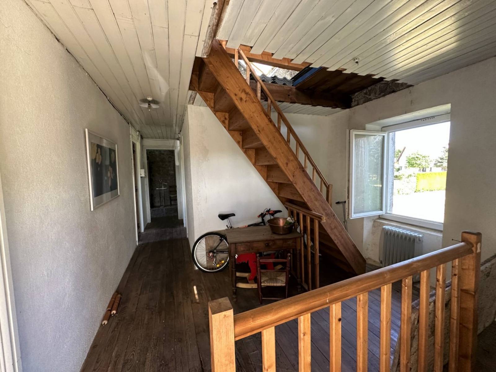 Maison mitoyenne avec jardinet en campagne de Mars