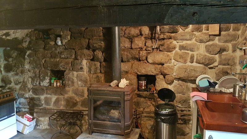 Campagne de St Martial. Ferme de Hameau, avec ruine