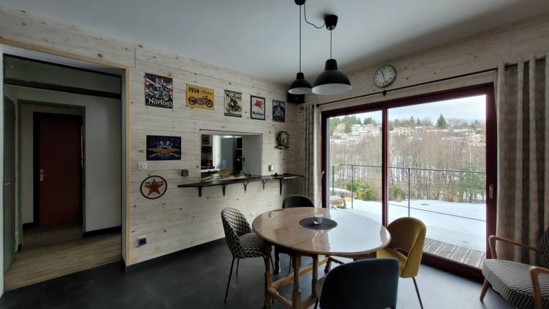 Maison des années 50 rénovée avec vue au Chambon sur Lignon