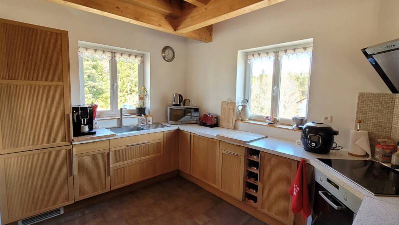 Maison ossature bois de 2008 sur plus d'1Ha de terrain