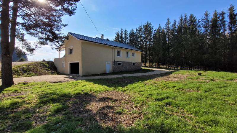 Maison en cours de finition sur le secteur de Tence