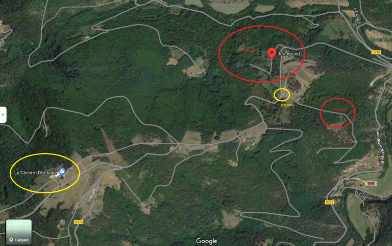 Parcelles de Bois et Foret Ardèche Verte