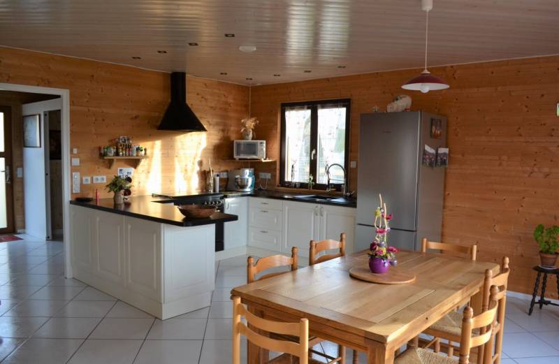 A vendre sans travaux maison ossature bois 43