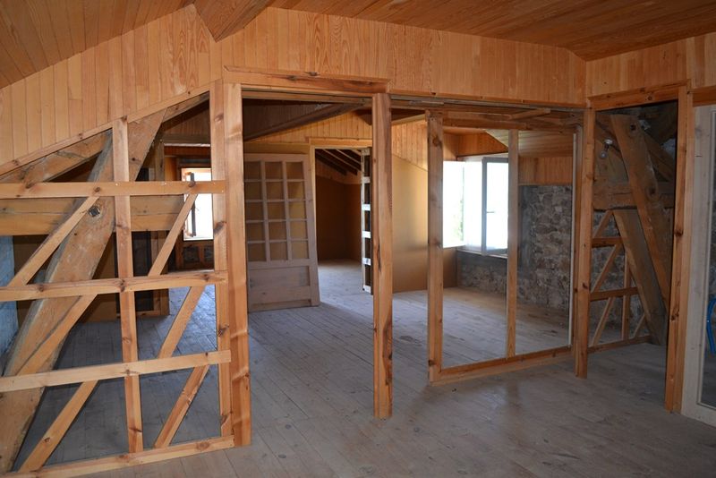 Combles aménageables au dessus de l'atelier