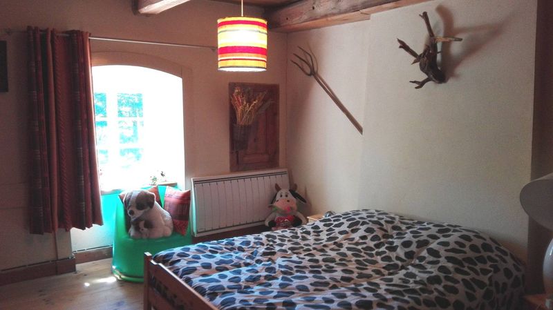 Campagne de St Jeures. Couverture Lauzes. 2500m² de terrain attenant