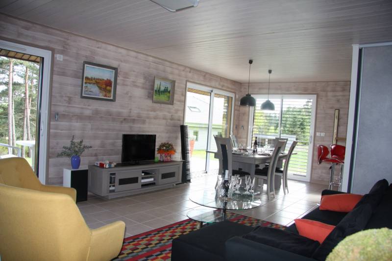 Maison ossature BOIS au golf du Chambon sur Lignon