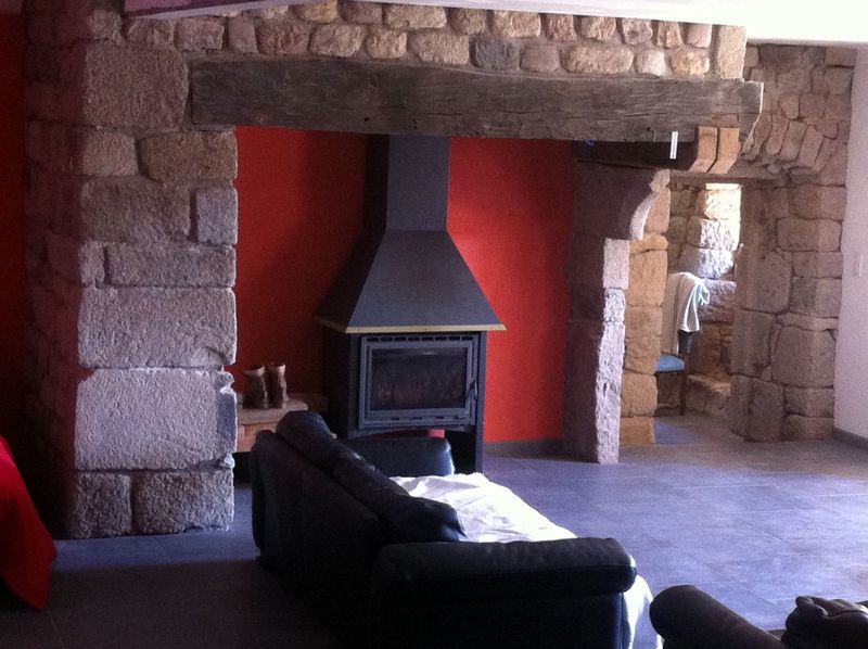 Ancienne ferme St Agrève Au sommet du Chiniac. Vue imprenable. Cachet et confort.