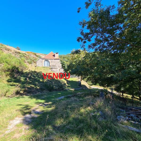 Ferme isolée avec plus d'un hectare à Mézilhac