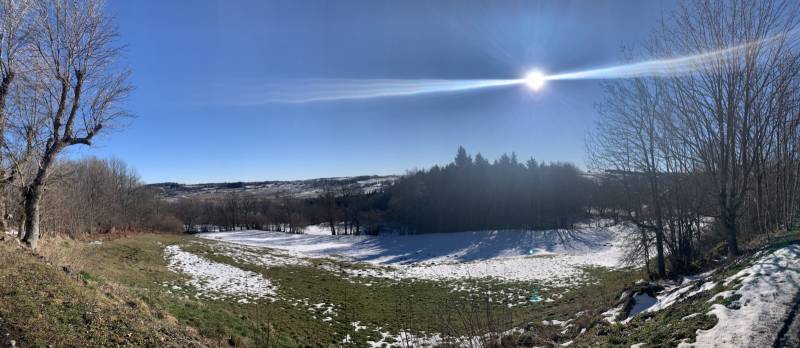 Ferme rénovée sans vis-à-vis avec vue au Mazet Saint Voy