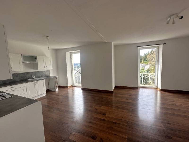Appartement T4 sans travaux avec balcons au Chambon sur Lignon