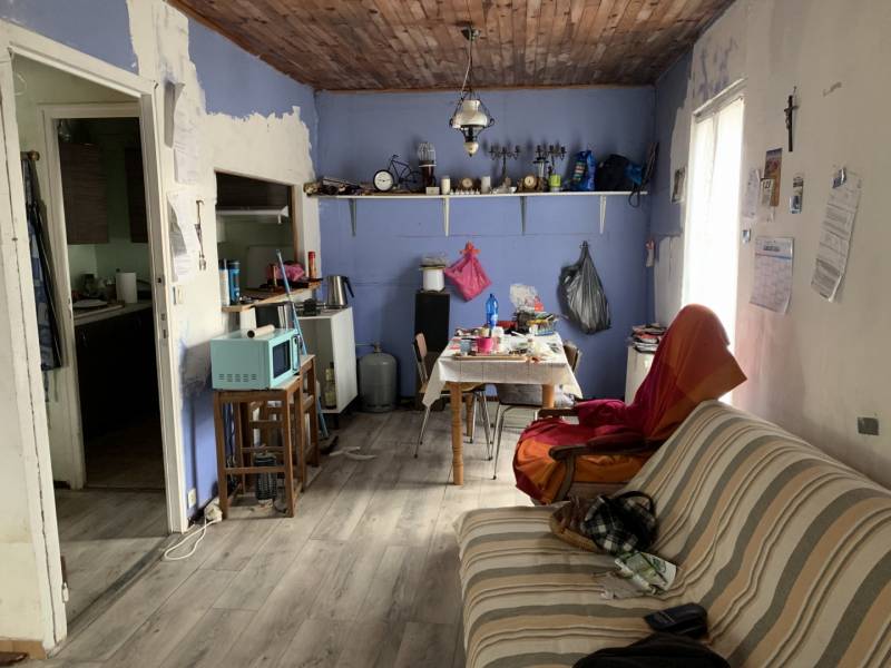 Petite maison mitoyenne avec terrasse à Saint Agrève