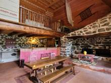 Chaumière isolée avec vue à Freycenet La Cuche