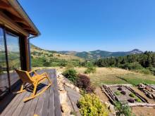 Splendide propriété isolée avec vue à 360°, source, rivière à La Rochette