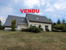 Villa dans quartier résidentiel avec vue sur le Lizieux au Mazet Saint Voy