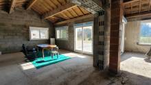Maison en cours de finition sur le secteur de Tence