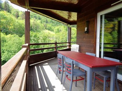 Maison Madrier avec terrain à St Martin de Valamas