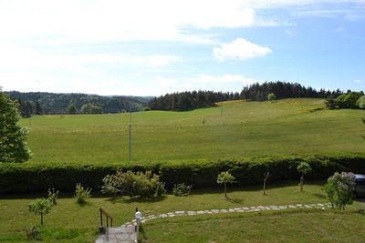 Villas St Agrève Terrain 4900 m². Centre village. Cachet.