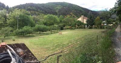 Terrain de 1765m². Saint Martin de Valamas.