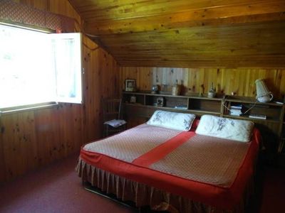 Chambre aménagée dans les combles